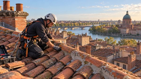 Liste des services pour la réparation de toiture à Toulouse